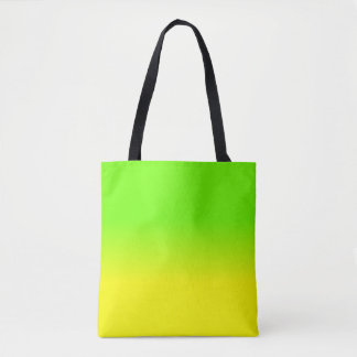 Grüne und gelbe Ombré Schatten-Neonneonfarbe