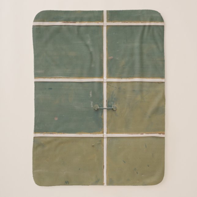 Grüne und gelbe Schublade Sherpadecke (Vorderseite)