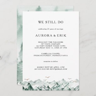 Grüne und goldene Berge, in denen wir uns noch imm Einladung