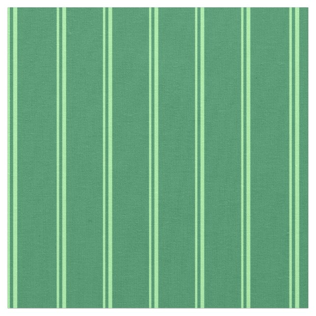 Grüne und grüne Linien Stoff (Nahaufnahme)