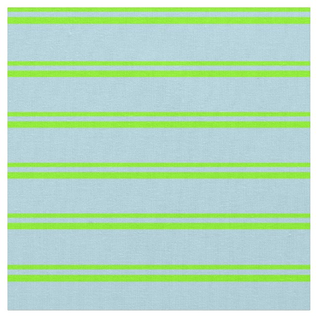 Grüne und hellblaue Streifen Stoff (Nahaufnahme)