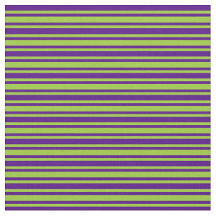 Grüne und Indigostreifen Stoff