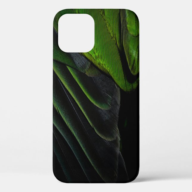 Grüne und karierte Textilien Case-Mate iPhone Hülle (Rückseite)