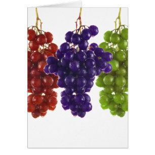 Grüne und Lila Trauben