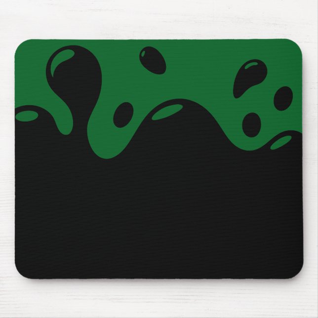 Grüne und schwarze Mauspad (Vorne)