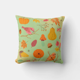 Grüne und weiße Kissen