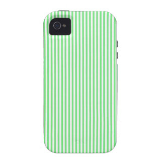 Grüne und weiße Streifen iPhone 4 Cover