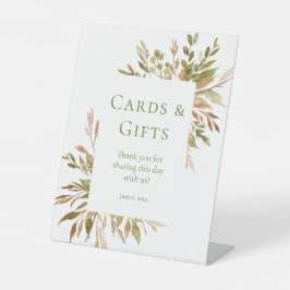 Grüne Wasserpfeifen Karten und Geschenke Sockelschild