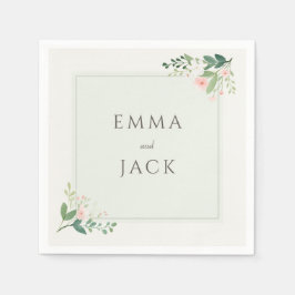 Grüne, weich, rosa, hellgrüne Namen Serviette