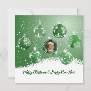 Grüne Weihnachten Einladung