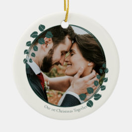 Grüne Weihnachtsbaum Keramik Ornament