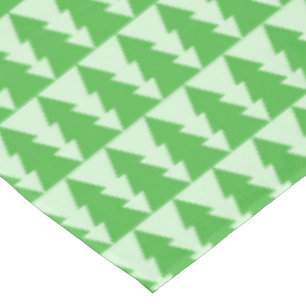 GRÜNE WEIHNACHTSBÄUME Feiertags-Tischdecke Tischdecke