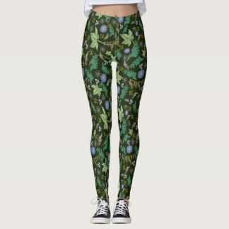Grüne WeihnachtsLeggings Leggings