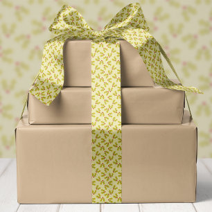 Grüne Weihnachtszeit und Berries Satinband