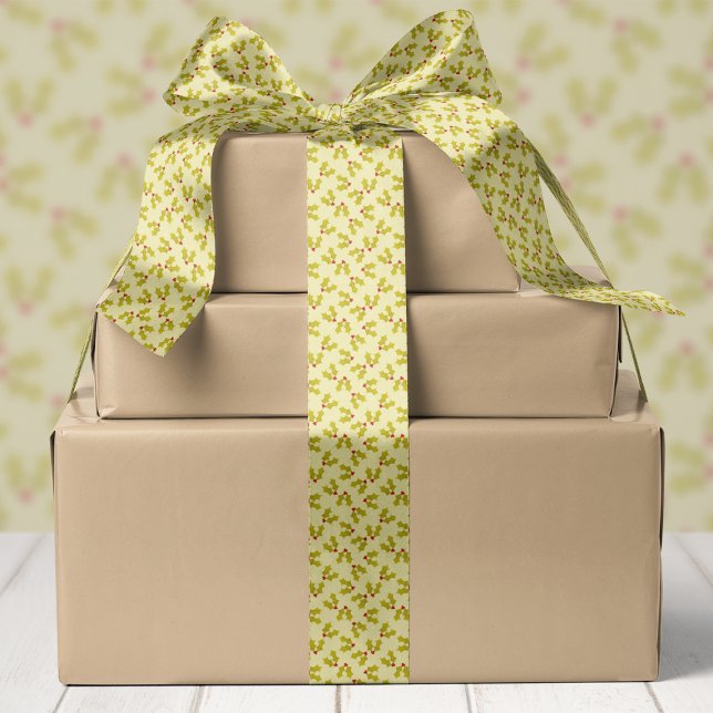 Grüne Weihnachtszeit und Berries Satinband (Von Creator hochgeladen)