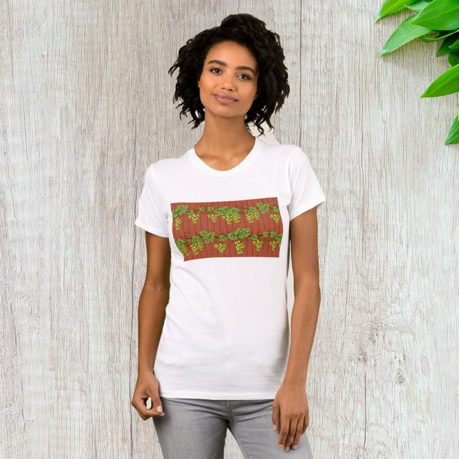 Grüne Weinrebe T-Shirt (Von Creator hochgeladen)