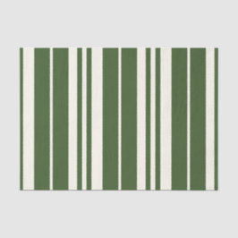 Grüne weiße Streifen Küste Seidenpapier