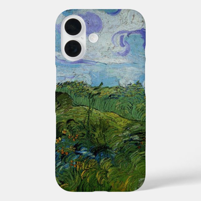 Grüne Weizenfelder von Vincent van Gogh Case-Mate iPhone Hülle (Rückseite)