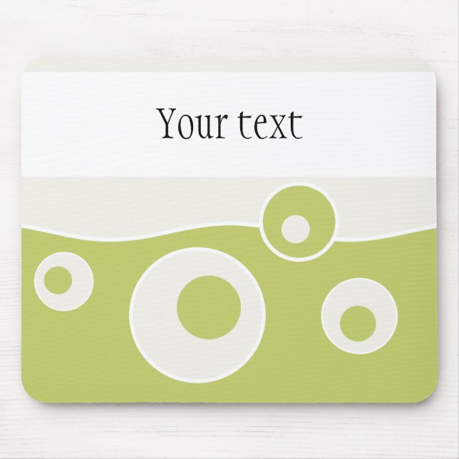 Grüne Welle Mousepad (Vorne)