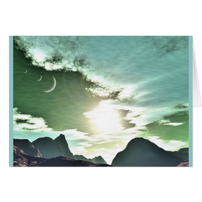 Grüne Welt (Vorderseite (Horizontal))