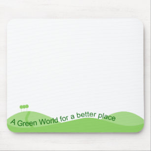 Grüne Welt Mousepad