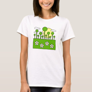 Grüne Welt T-Shirt