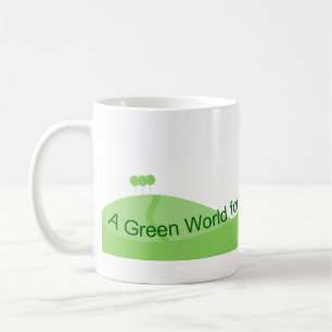 Grüne Welt Tasse