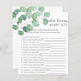 Grüne - Wer kennt das beste Spiel der Mommy