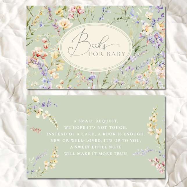 Grüne Wildblumen für Kinder Begleitkarte (Von Creator hochgeladen)