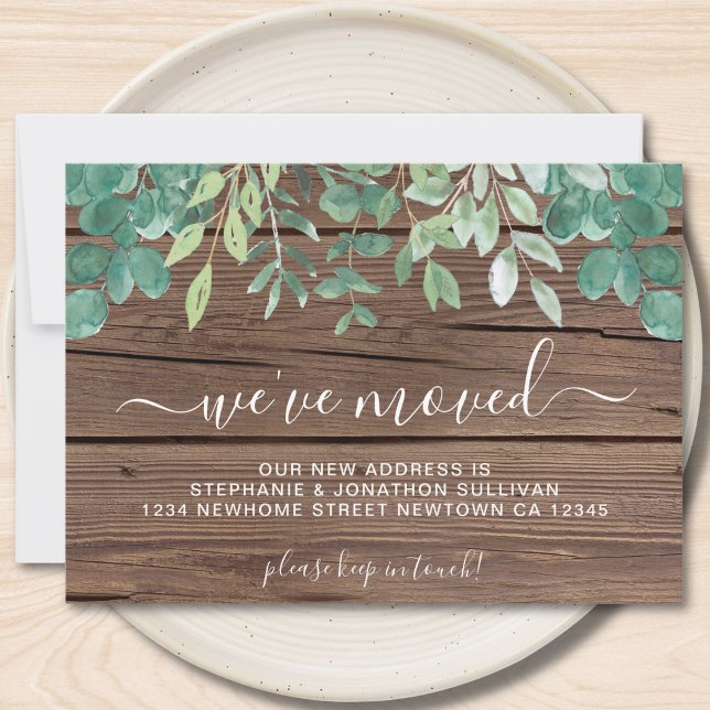 Grüne Wir haben Barnholz verschoben Ankündigung (Von Creator hochgeladen)