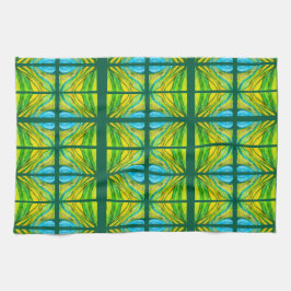 Grüne Wüsteninspirierungen Geschirrtuch