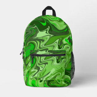 Grüne Zone Bedruckter Rucksack