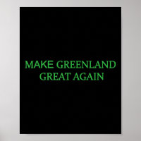 Grünen Trump Meme Mens aus Grönland wieder groß ma