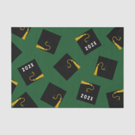 Grüner Abschluss 2025 Seidenpapier