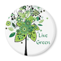 Grüner Abstrakter Baum