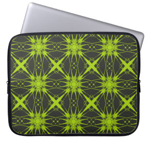 Grüner abstrakter Hintergrund. Grafik.abstra Laptopschutzhülle