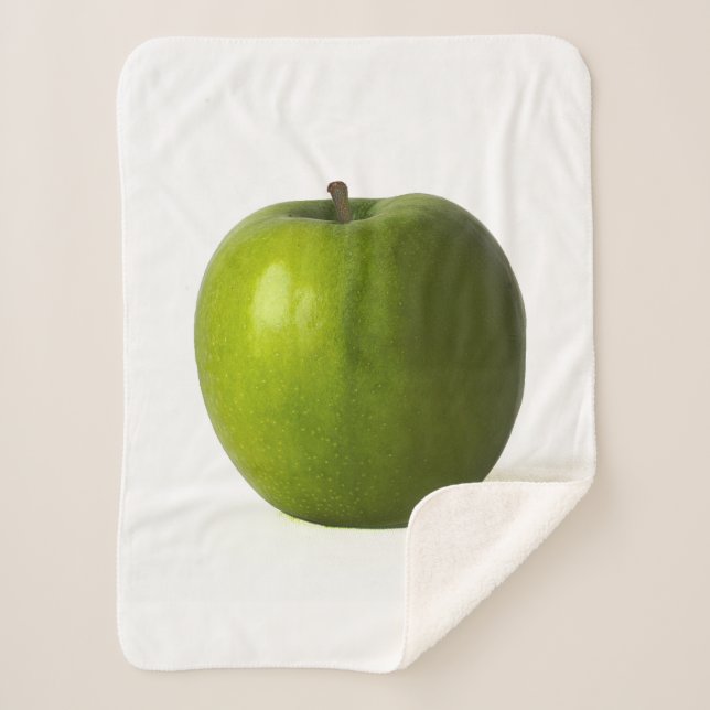 Grüner Apfel sbcna Sherpadecke (Vorderseite)