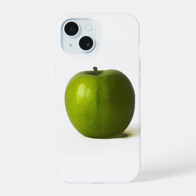 Grüner Apfelwein iPhone 15 Hülle (Rückseite)