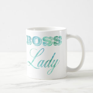 Grüner Aquarell-Chef-Dame Womens Feminism Tasse