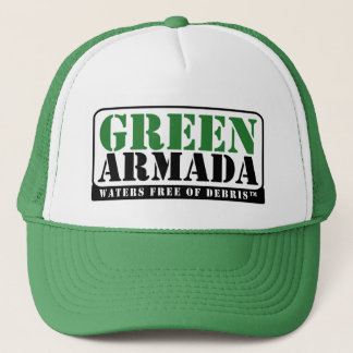 Grüner Armada-Fernlastfahrer-Hut Truckerkappe