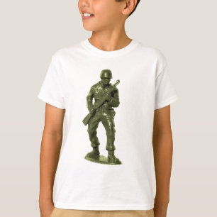 Grüner Armee-Mann T-Shirt