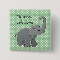 grüner Babypartyelefant