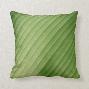 Grüner Bananenleaf Kissen