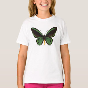 Grüner Birdwing Schmetterling T-Shirt