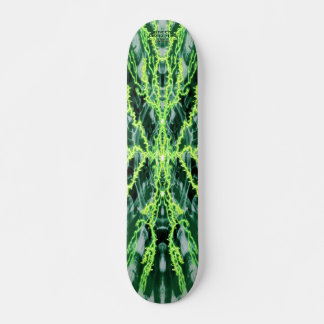 Grüner Blitz Skateboard