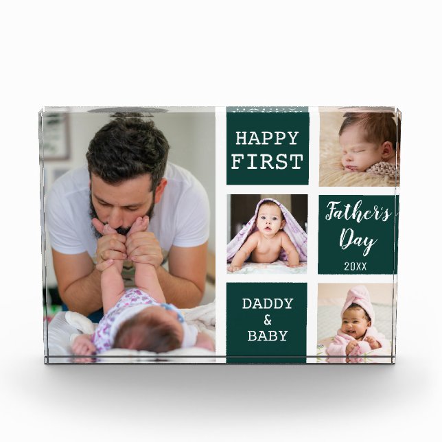 Grüner Block 4 des ersten Vaters (Vorderseite)