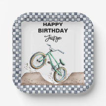 Grüner BMX-Dirtbike-Geburtstag