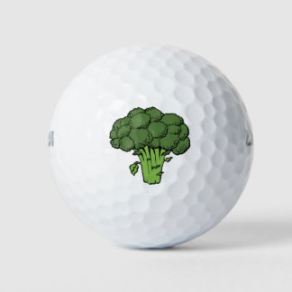 Grüner Brokkoli Golfball