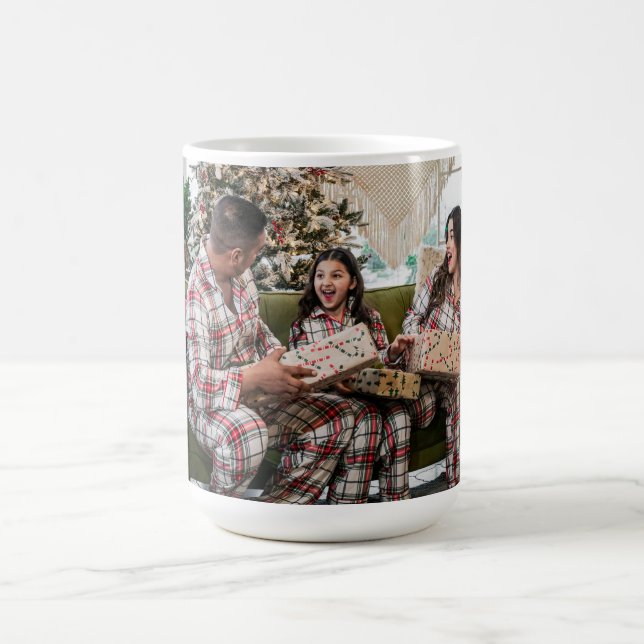 Grüner Büffel kariert Kaffeetasse (Mittel)
