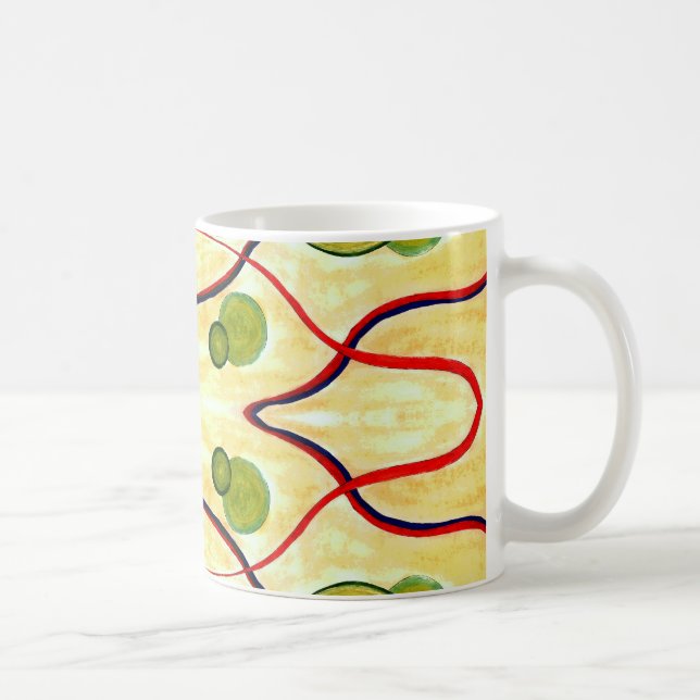 Grüner Cream Float Becher Tasse (Rechts)